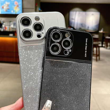 Metallic Glitter Powder Shockproof Phone Case, For iPhone 12 Pro, For iPhone 11 Pro Max, For iPhone 11