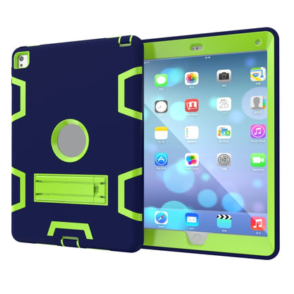 Shockproof PC + Silicone Protective Case，with Holder, For Samsung Galaxy Tab A 10.1 (2019) T510, For Samsung Galaxy Tab A 10.5 T590, For Samsung Galaxy Tab S5e T720, For iPad Air, For iPad 9.7(2017), For iPad Pro 10.5 inch (2017), For iPad Pro 11 (2018...