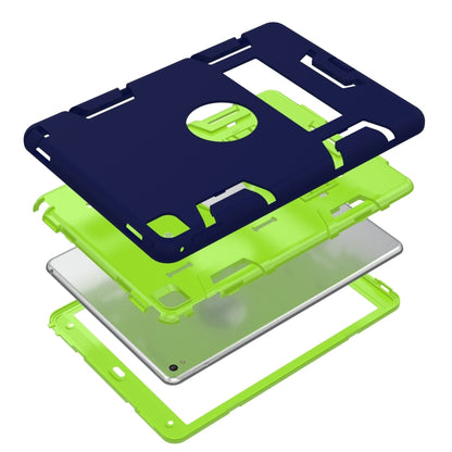 Shockproof PC + Silicone Protective Case，with Holder, For Samsung Galaxy Tab A 10.1 (2019) T510, For Samsung Galaxy Tab A 10.5 T590, For Samsung Galaxy Tab S5e T720, For iPad Air, For iPad 9.7(2017), For iPad Pro 10.5 inch (2017), For iPad Pro 11 (2018...