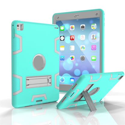Shockproof PC + Silicone Protective Case，with Holder, For Samsung Galaxy Tab A 10.1 (2019) T510, For Samsung Galaxy Tab A 10.5 T590, For Samsung Galaxy Tab S5e T720, For iPad Air, For iPad 9.7(2017), For iPad Pro 10.5 inch (2017), For iPad Pro 11 (2018...