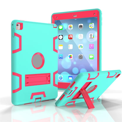 Shockproof PC + Silicone Protective Case，with Holder, For Samsung Galaxy Tab A 10.1 (2019) T510, For Samsung Galaxy Tab A 10.5 T590, For Samsung Galaxy Tab S5e T720, For iPad Air, For iPad 9.7(2017), For iPad Pro 10.5 inch (2017), For iPad Pro 11 (2018...