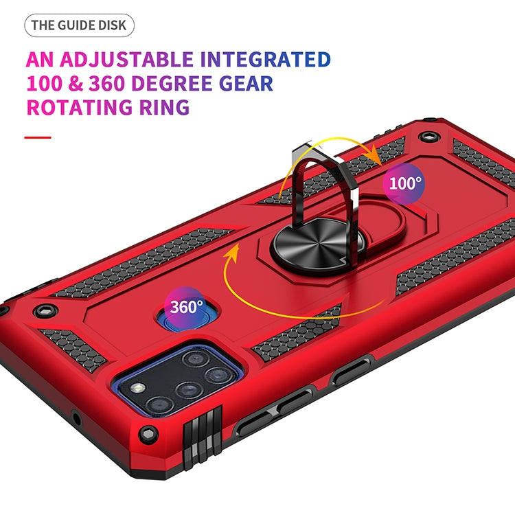 Shockproof TPU + PC Protective Case with 360 Degree Rotating Holder, For Samsung Galaxy A21s, For Samsung Galaxy A51 5G, For Samsung Galaxy A71 5G, For Samsung Galaxy S10 Lite / M80s / A91