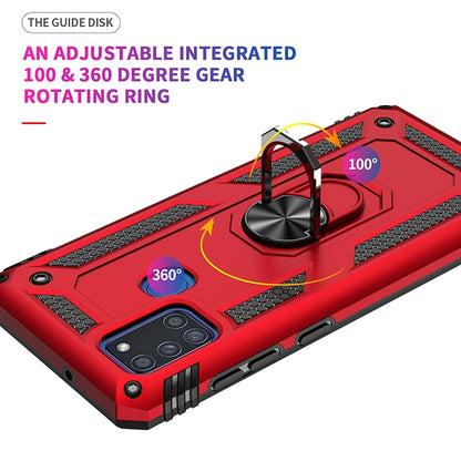 Shockproof TPU + PC Protective Case with 360 Degree Rotating Holder, For Samsung Galaxy A21s, For Samsung Galaxy A51 5G, For Samsung Galaxy A71 5G, For Samsung Galaxy S10 Lite / M80s / A91
