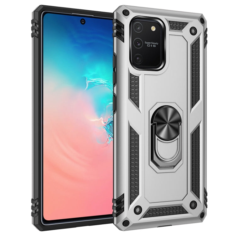Shockproof TPU + PC Protective Case with 360 Degree Rotating Holder, For Samsung Galaxy A21s, For Samsung Galaxy A51 5G, For Samsung Galaxy A71 5G, For Samsung Galaxy S10 Lite / M80s / A91