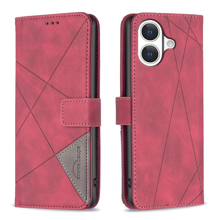 Magnetic Buckle Rhombus Texture Leather Phone Case, For iPhone 17 Pro Max, For iPhone 17 Pro, For iPhone 17, For iPhone Air, For iPhone 16 Pro Max, For iPhone 16 Pro, For iPhone 16 Plus, For iPhone 16