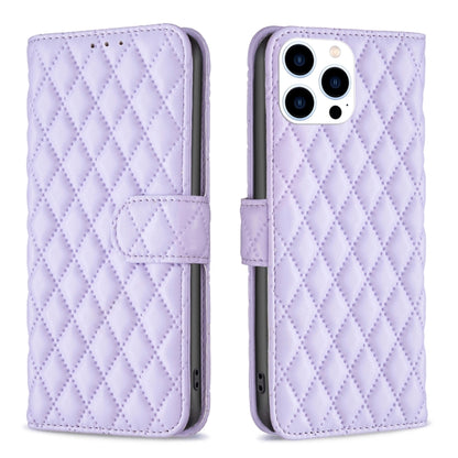 Diamond Lattice Wallet Flip Leather Phone Case, For iPhone 16, For iPhone 15 Pro Max, For iPhone 15 Pro, For iPhone 15 Plus, For iPhone 15