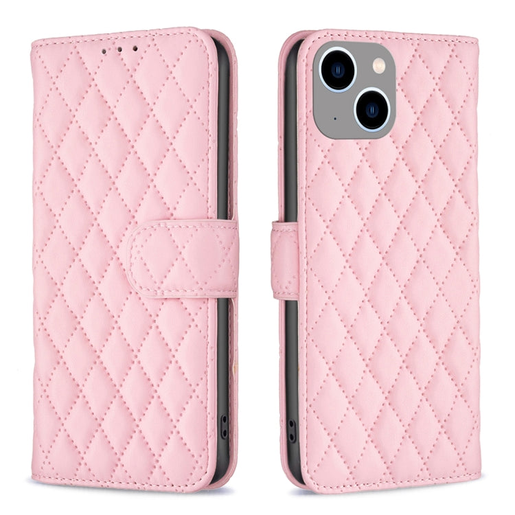 Diamond Lattice Wallet Flip Leather Phone Case, For iPhone 16, For iPhone 15 Pro Max, For iPhone 15 Pro, For iPhone 15 Plus, For iPhone 15