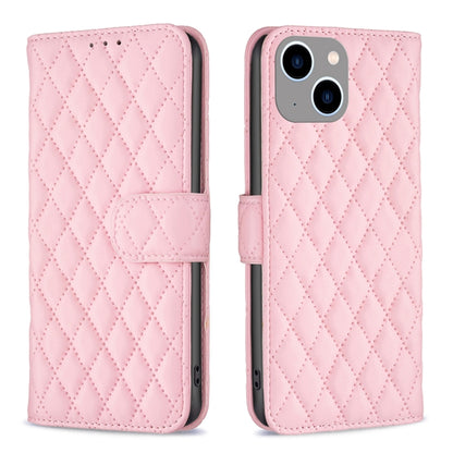 Diamond Lattice Wallet Flip Leather Phone Case, For iPhone 16, For iPhone 15 Pro Max, For iPhone 15 Pro, For iPhone 15 Plus, For iPhone 15
