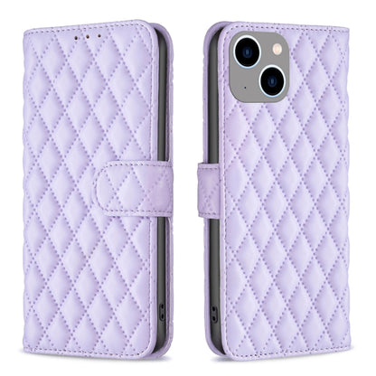 Diamond Lattice Wallet Flip Leather Phone Case, For iPhone 16, For iPhone 15 Pro Max, For iPhone 15 Pro, For iPhone 15 Plus, For iPhone 15