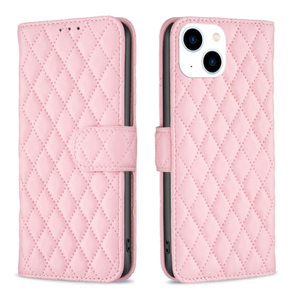 Diamond Lattice Wallet Flip Leather Phone Case, For iPhone 16, For iPhone 15 Pro Max, For iPhone 15 Pro, For iPhone 15 Plus, For iPhone 15
