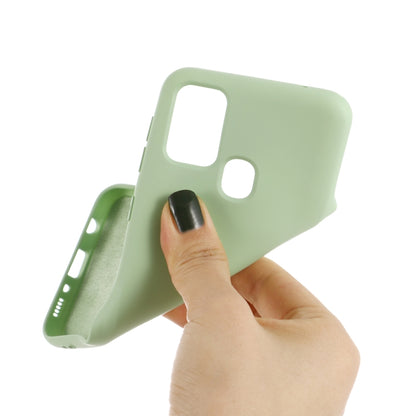 Pure Color Liquid Silicone Shockproof Full Coverage Case, For Huawei Honor X10 5G, For Samsung Galaxy A21s