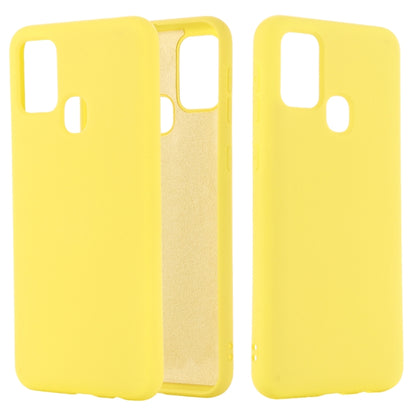 Pure Color Liquid Silicone Shockproof Full Coverage Case, For Huawei Honor X10 5G, For Samsung Galaxy A21s