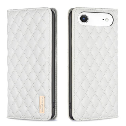 Diamond Lattice Magnetic Leather Flip Phone Case, For iPhone 17 Pro Max, For iPhone 17 Pro, For iPhone 17, For iPhone Air, For iPhone 16 Pro Max, For iPhone 16 Pro, For iPhone 16 Plus, For iPhone 16