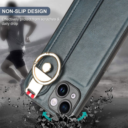 Wristband Leather Back Phone Case, For iPhone 12 mini