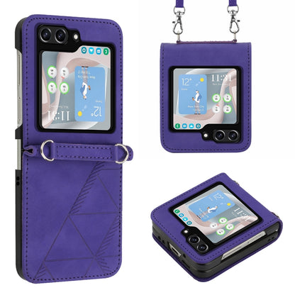Crossbody 3D Embossed Flip Leather Phone Case, For Samsung Galaxy A15, For Samsung Galaxy Z Fold5 5G, For Samsung Galaxy A25 5G / A24, For Samsung Galaxy S23 FE 5G, For Samsung Galaxy A05, For Samsung Galaxy Z Flip5 5G, For Samsung Galaxy A05s
