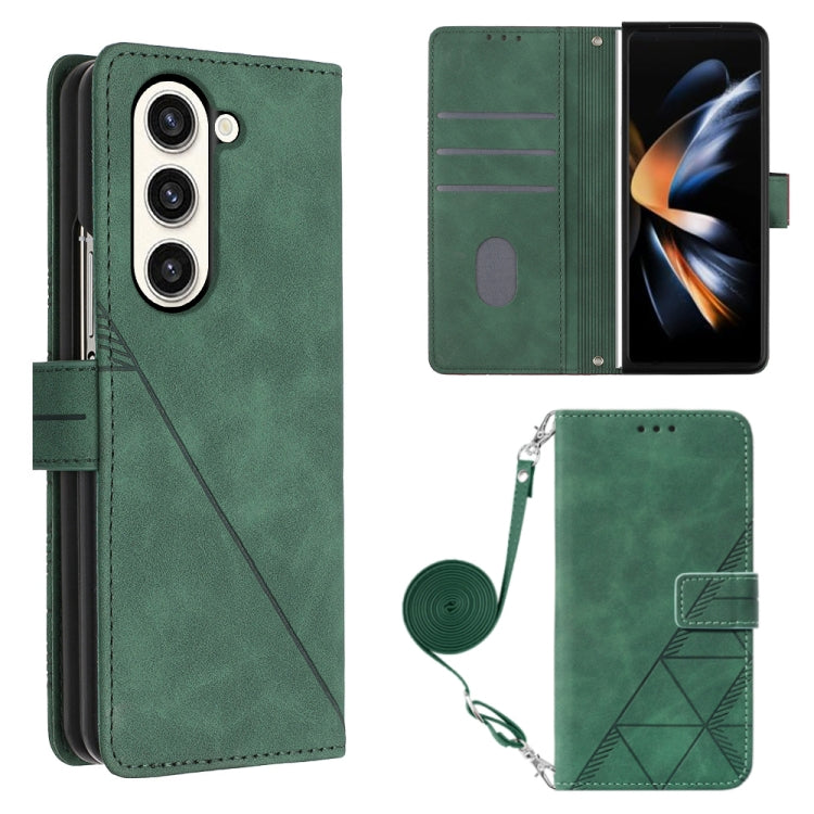 Crossbody 3D Embossed Flip Leather Phone Case, For Samsung Galaxy A25 5G / A24, For Samsung Galaxy A15, For Samsung Galaxy Z Fold5 5G, For Samsung Galaxy A05, For Samsung Galaxy Z Flip5 5G, For Samsung Galaxy S23 FE 5G, For Samsung Galaxy A05s