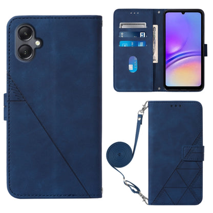 Crossbody 3D Embossed Flip Leather Phone Case, For Samsung Galaxy A15, For Samsung Galaxy Z Fold5 5G, For Samsung Galaxy A25 5G / A24, For Samsung Galaxy S23 FE 5G, For Samsung Galaxy A05, For Samsung Galaxy Z Flip5 5G, For Samsung Galaxy A05s