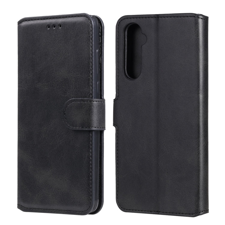 Classic Calf Texture PU + TPU Horizontal Flip Leather Case, with Holder & Card Slots & Wallet, For OPPO Realme 6, For OPPO Realme 6 Pro, 1