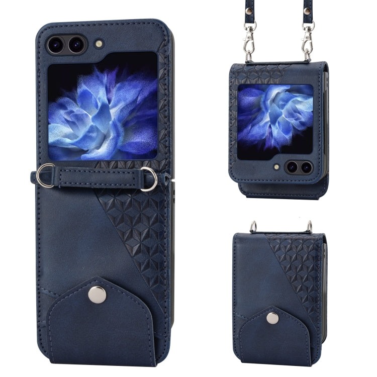 Cubic Grid Calf Texture Magnetic Leather Phone Case, For Samsung Galaxy Z Flip6 / Flip7 FE, For Samsung Galaxy Z Fold6, For Samsung Galaxy Z Fold5, For Samsung Galaxy Z Flip5