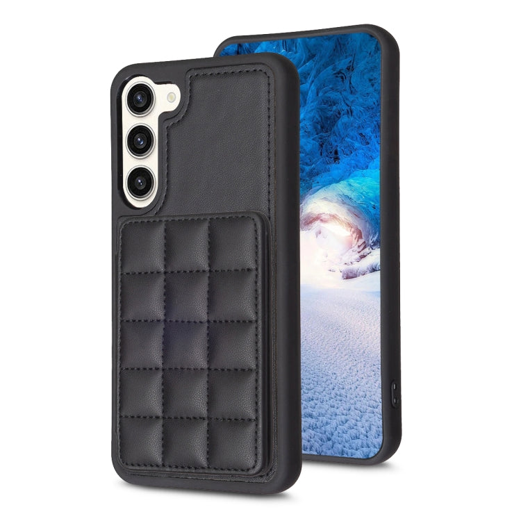 Grid Card Slot Holder Phone Case, For Samsung Galaxy S23 Ultra 5G, For Samsung Galaxy S22 Ultra 5G, For Samsung Galaxy S22+ 5G, For Samsung Galaxy S22 5G, For Samsung Galaxy S21 FE 5G, For Samsung Galaxy A53