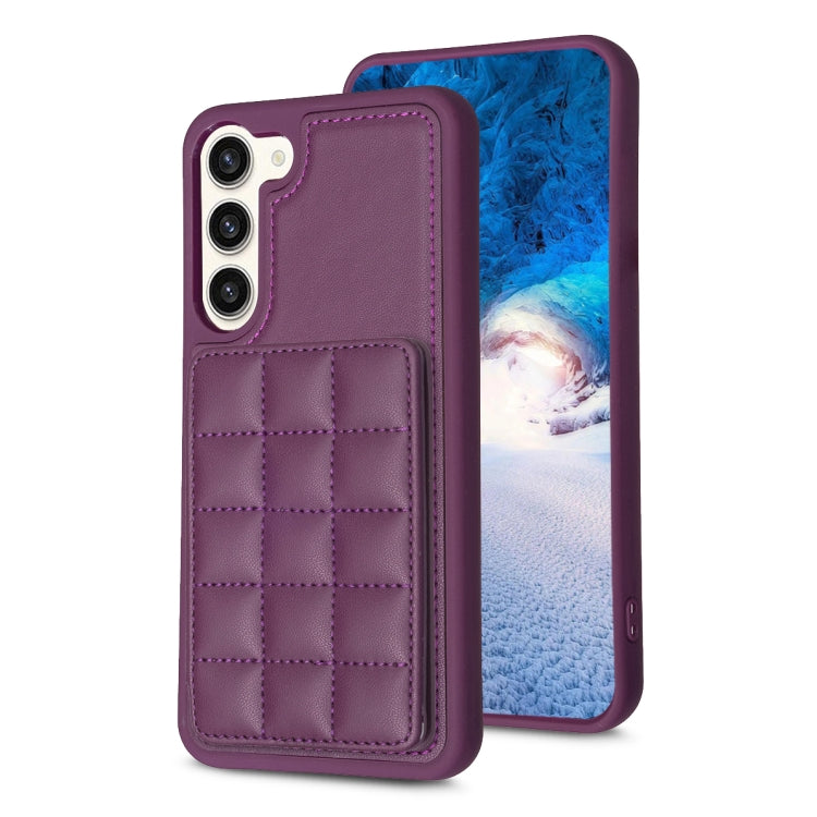 Grid Card Slot Holder Phone Case, For Samsung Galaxy S23 Ultra 5G, For Samsung Galaxy S22 Ultra 5G, For Samsung Galaxy S22+ 5G, For Samsung Galaxy S22 5G, For Samsung Galaxy S21 FE 5G, For Samsung Galaxy A53