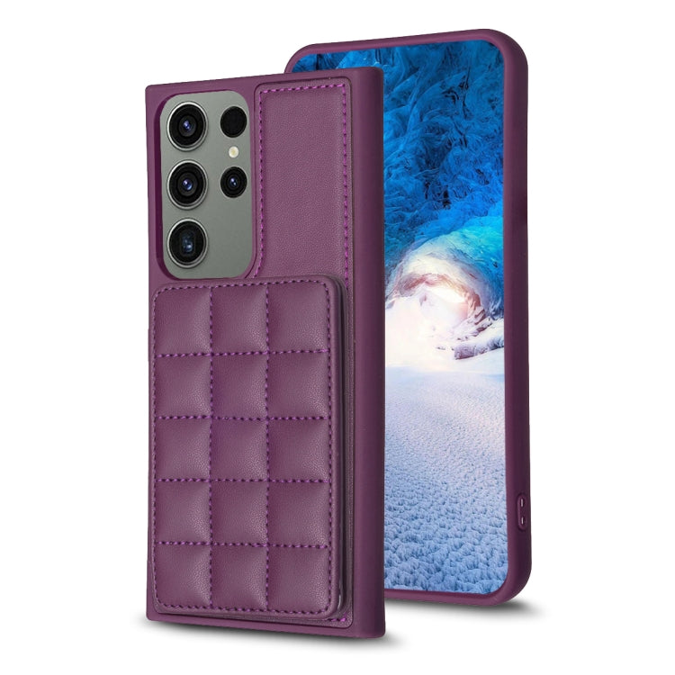 Grid Card Slot Holder Phone Case, For Samsung Galaxy S23 Ultra 5G, For Samsung Galaxy S22 Ultra 5G, For Samsung Galaxy S22+ 5G, For Samsung Galaxy S22 5G, For Samsung Galaxy S21 FE 5G, For Samsung Galaxy A53