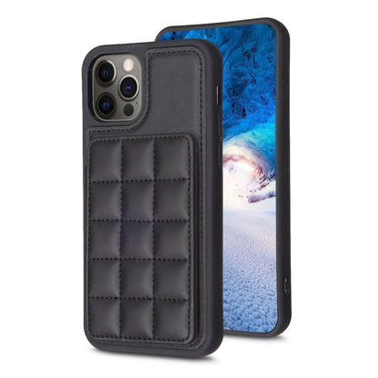 Grid Card Slot Holder Phone Case, For iPhone 12 Pro Max, For iPhone 11 Pro Max, For iPhone 11, For iPhone 11 Pro, For iPhone XS / X, For iPhone XR