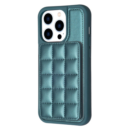 Grid Card Slot Holder Phone Case, For iPhone 14 Pro Max, For iPhone 15, For iPhone SE 2022 / SE 2020 / 8 / 7, For iPhone 13 Pro Max, For iPhone 13 Pro, For iPhone 12 / 12 Pro