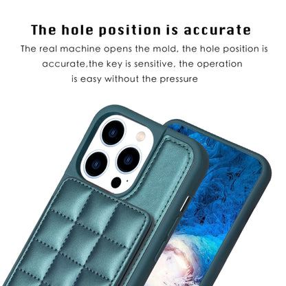 Grid Card Slot Holder Phone Case, For iPhone 14 Pro Max, For iPhone 15, For iPhone SE 2022 / SE 2020 / 8 / 7, For iPhone 13 Pro Max, For iPhone 13 Pro, For iPhone 12 / 12 Pro
