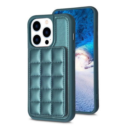 Grid Card Slot Holder Phone Case, For iPhone 15 Pro Max, For iPhone 14 Plus, For iPhone 15 Pro, For iPhone 14 / 13, For iPhone 14 Pro, For iPhone 15 Plus