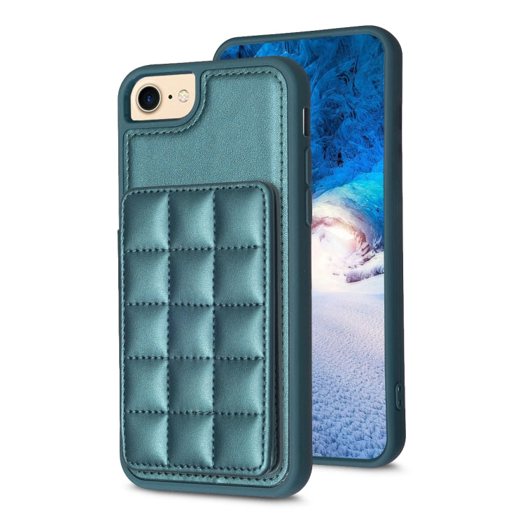Grid Card Slot Holder Phone Case, For iPhone 14 Pro Max, For iPhone 15, For iPhone SE 2022 / SE 2020 / 8 / 7, For iPhone 13 Pro Max, For iPhone 13 Pro, For iPhone 12 / 12 Pro