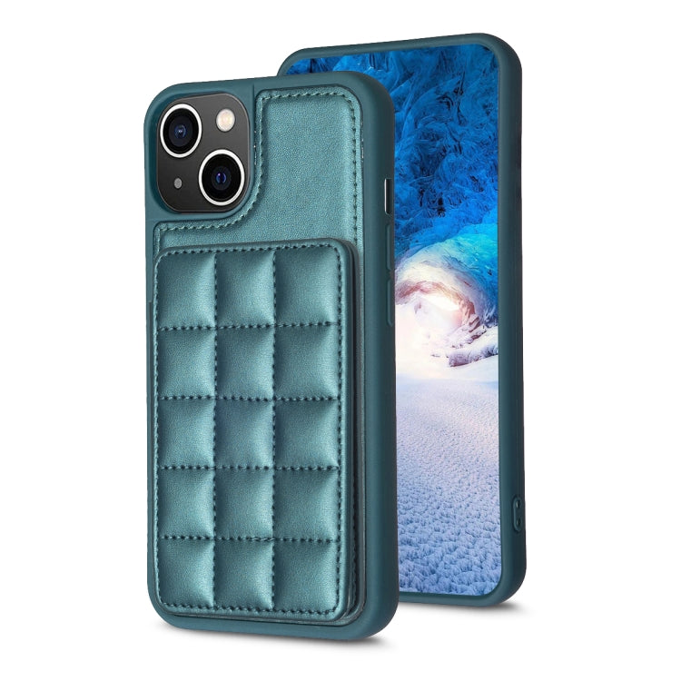 Grid Card Slot Holder Phone Case, For iPhone 14 Pro Max, For iPhone 15, For iPhone SE 2022 / SE 2020 / 8 / 7, For iPhone 13 Pro Max, For iPhone 13 Pro, For iPhone 12 / 12 Pro