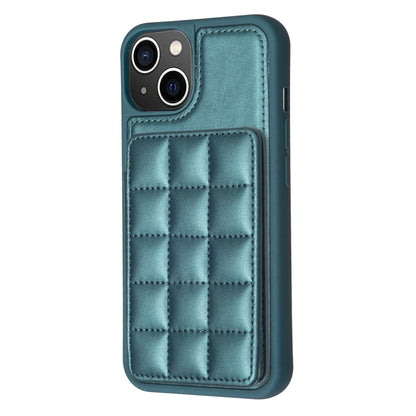 Grid Card Slot Holder Phone Case, For iPhone 15, For iPhone 14 Pro Max, For iPhone SE 2022 / SE 2020 / 8 / 7, For iPhone 13 Pro Max, For iPhone 13 Pro, For iPhone 12 / 12 Pro
