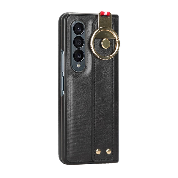 Wristband Leather Back Phone Case, For Samsung Galaxy Z Fold4, For Samsung Galaxy A05s 4G, For Samsung Galaxy S24 Ultra 5G, For Samsung Galaxy M34 5G, For Samsung Galaxy S23 FE 5G, For Samsung Galaxy S24+ 5G, For Samsung Galaxy Z Flip4                 ...