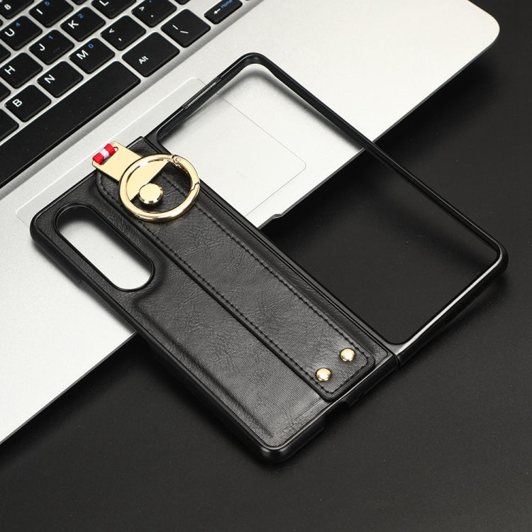 Wristband Leather Back Phone Case, For Samsung Galaxy Z Fold4, For Samsung Galaxy A05s 4G, For Samsung Galaxy S24 Ultra 5G, For Samsung Galaxy M34 5G, For Samsung Galaxy S23 FE 5G, For Samsung Galaxy S24+ 5G, For Samsung Galaxy Z Flip4                 ...