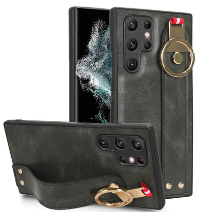 Wristband Leather Back Phone Case, For Samsung Galaxy Z Fold4, For Samsung Galaxy A05s 4G, For Samsung Galaxy S24 Ultra 5G, For Samsung Galaxy M34 5G, For Samsung Galaxy S23 FE 5G, For Samsung Galaxy S24+ 5G, For Samsung Galaxy Z Flip4                 ...