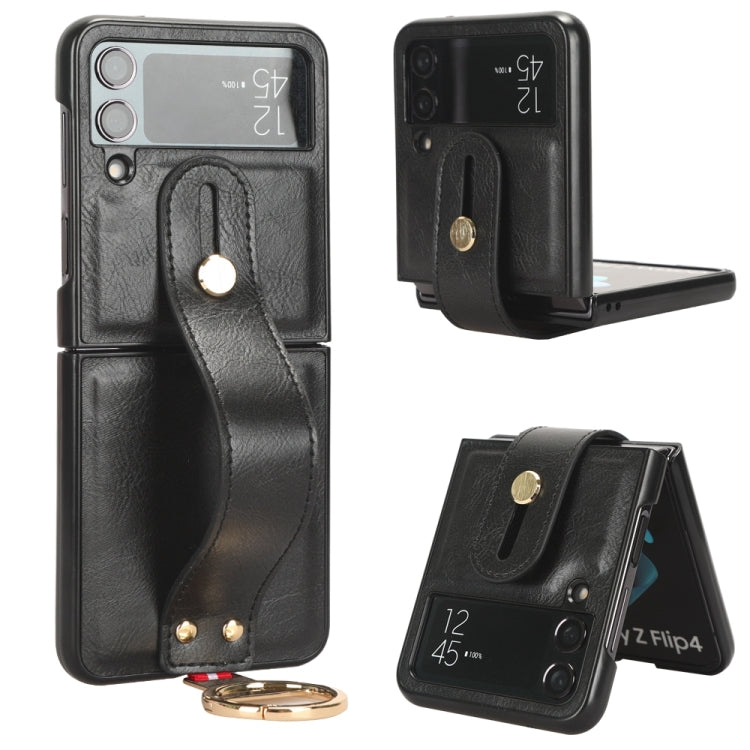 Wristband Leather Back Phone Case, For Samsung Galaxy A05s 4G, For Samsung Galaxy S24 Ultra 5G, For Samsung Galaxy M34 5G, For Samsung Galaxy Z Fold4, For Samsung Galaxy S24+ 5G, For Samsung Galaxy Z Flip4, For Samsung Galaxy S23 FE 5G                 ...