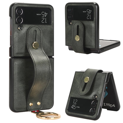 Wristband Leather Back Phone Case, For Samsung Galaxy Z Fold4, For Samsung Galaxy A05s 4G, For Samsung Galaxy S24 Ultra 5G, For Samsung Galaxy M34 5G, For Samsung Galaxy S23 FE 5G, For Samsung Galaxy S24+ 5G, For Samsung Galaxy Z Flip4                 ...