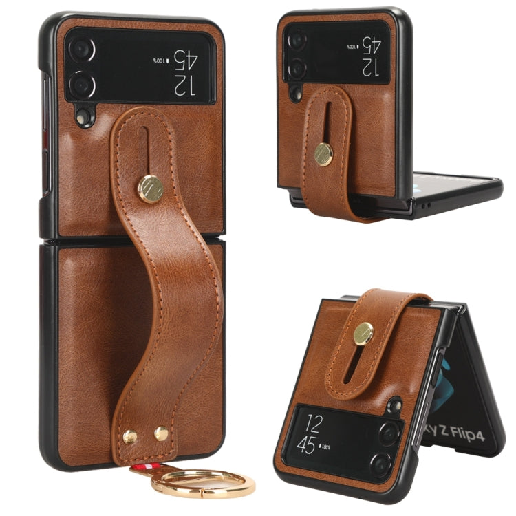 Wristband Leather Back Phone Case, For Samsung Galaxy A05s 4G, For Samsung Galaxy S24 Ultra 5G, For Samsung Galaxy M34 5G, For Samsung Galaxy Z Fold4, For Samsung Galaxy S24+ 5G, For Samsung Galaxy Z Flip4, For Samsung Galaxy S23 FE 5G                 ...