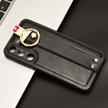 Wristband Leather Back Phone Case, For Samsung Galaxy S24 5G, For Samsung Galaxy Z Flip3 5G, For Samsung Galaxy Z Fold3 5G, For Samsung Galaxy Z Fold2 5G, For Samsung Galaxy Fold 5G /W20