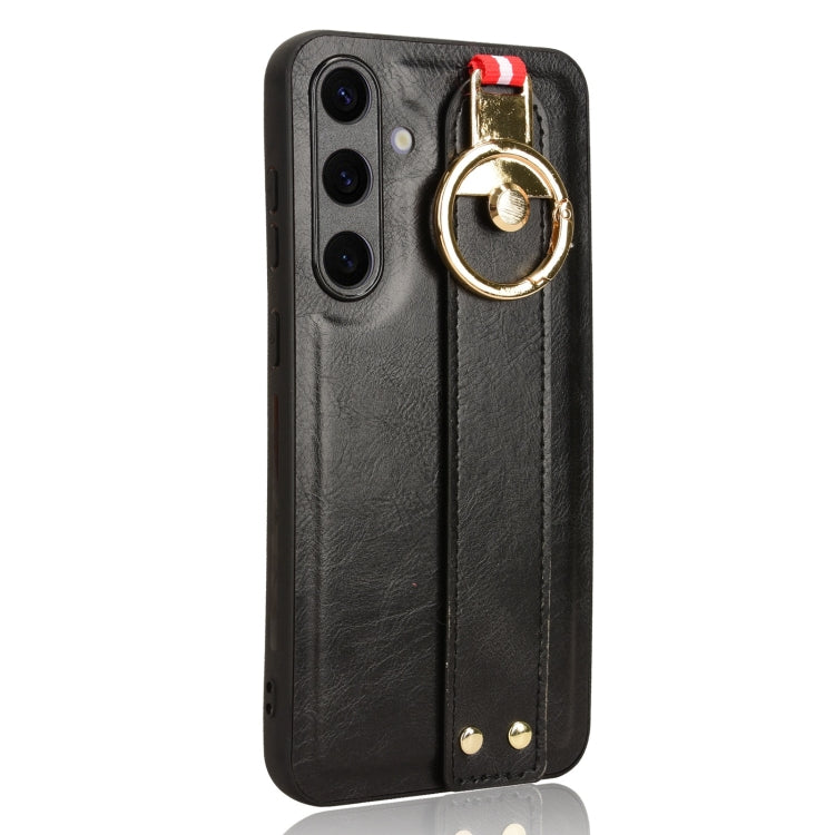 Wristband Leather Back Phone Case, For Samsung Galaxy S24 5G, For Samsung Galaxy Z Flip3 5G, For Samsung Galaxy Z Fold3 5G, For Samsung Galaxy Z Fold2 5G, For Samsung Galaxy Fold 5G /W20