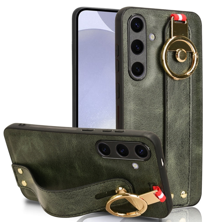 Wristband Leather Back Phone Case, For Samsung Galaxy A05s 4G, For Samsung Galaxy S24 Ultra 5G, For Samsung Galaxy M34 5G, For Samsung Galaxy Z Fold4, For Samsung Galaxy S24+ 5G, For Samsung Galaxy Z Flip4, For Samsung Galaxy S23 FE 5G                 ...
