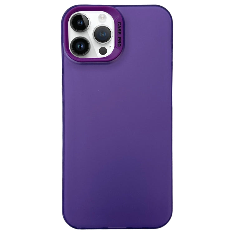 Semi Transparent Frosted PC Phone Case, For iPhone 14 Plus, For iPhone 14, For iPhone 14 Pro, For iPhone 14 Pro Max, For iPhone 13 Pro Max, For iPhone 13 Pro, For iPhone 13, For iPhone 12