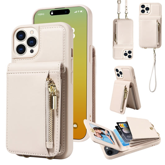 Crossbody Lanyard Zipper Wallet Leather Phone Case, For iPhone 15 Pro, For iPhone 15 Plus, For iPhone 15, For iPhone 14 Plus, For iPhone 14, For iPhone 14 Pro, For iPhone 14 Pro Max, For iPhone SE 2022/ 7 / 8, For iPhone 13 Pro Max