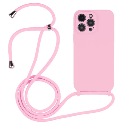 Crossbody Lanyard Liquid Silicone Case, For iPhone 16 Pro Max, For iPhone 16 Pro, For iPhone 16 Plus