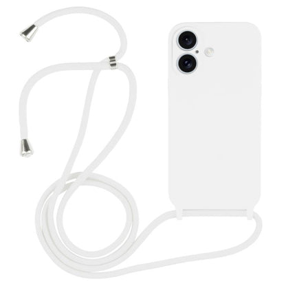Crossbody Lanyard Liquid Silicone Case, For iPhone 17 Pro Max, For iPhone 17 Pro, For iPhone 17, For iPhone Air