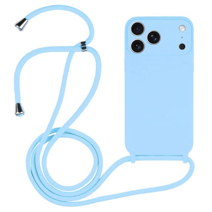 Crossbody Lanyard Liquid Silicone Case, For iPhone 17 Pro Max, For iPhone 17 Pro, For iPhone 17, For iPhone Air