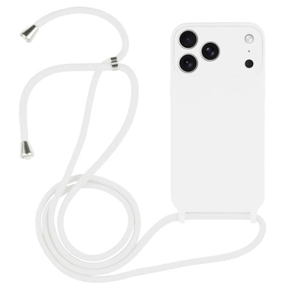 Crossbody Lanyard Liquid Silicone Case, For iPhone 17 Pro Max, For iPhone 17 Pro, For iPhone 17, For iPhone Air