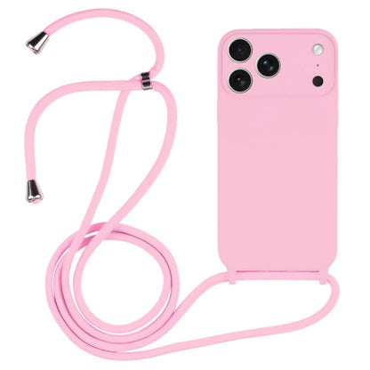Crossbody Lanyard Liquid Silicone Case, For iPhone 17 Pro Max, For iPhone 17 Pro, For iPhone 17, For iPhone Air