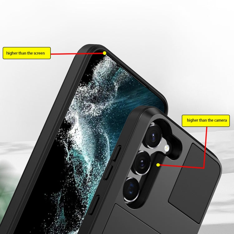 Multifunction Armor Slide Card Slot Phone Case, For Samsung Galaxy S23 Ultra 5G, For Samsung Galaxy S23 5G, For Samsung Galaxy S20 FE, For Samsung Galaxy S22 Ultra 5G, For Samsung Galaxy S22+ 5G, For Samsung Galaxy S22 5G, For Samsung Galaxy S21 5G    ...